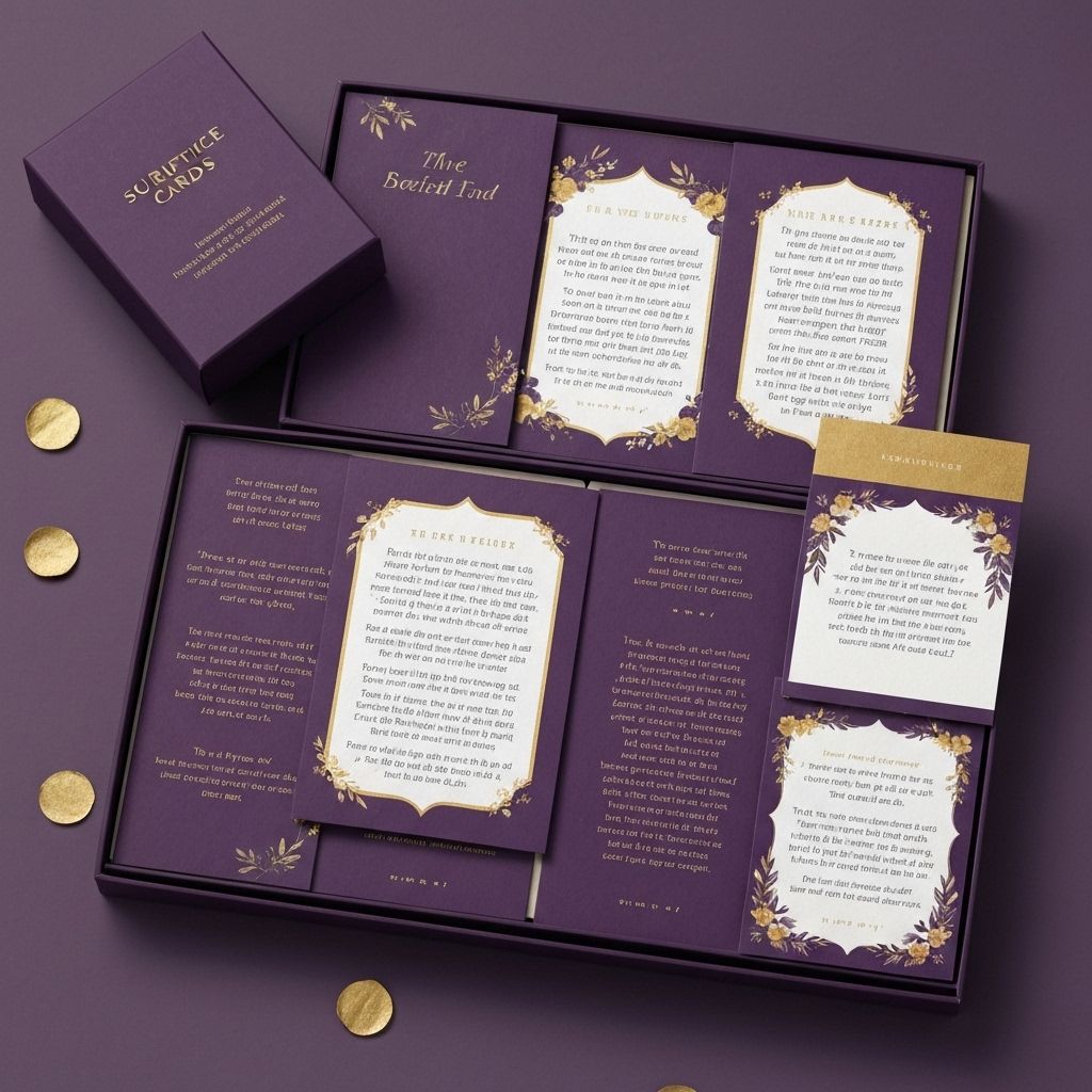 Scripture Cards Set